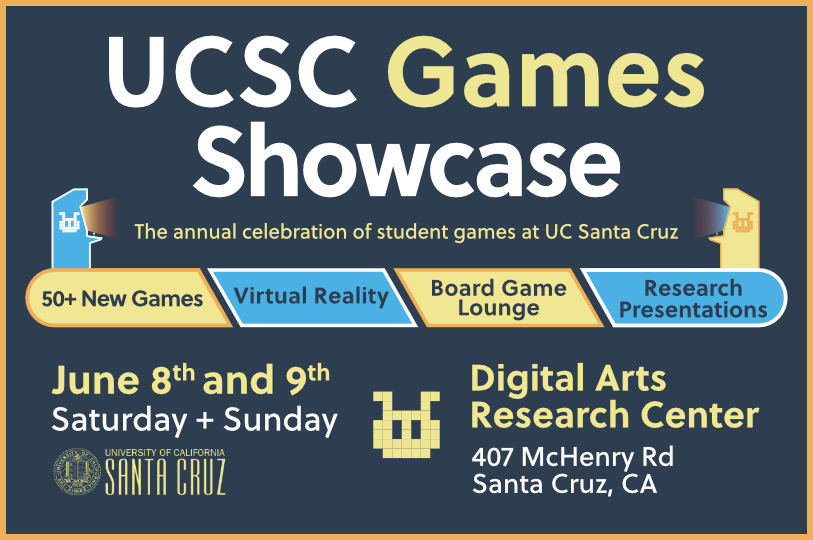 UCSC Games Showcase in June celebrates undergraduate and graduate game